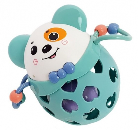 Set de 5 zornăitoare și jucării moi pentru dentiție [1]