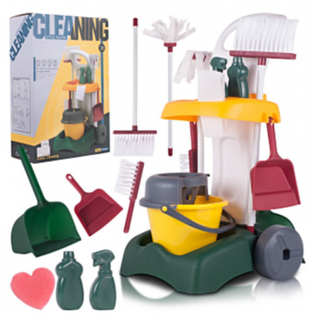 Jucarii diverse - Set de curățenie pentru copii – cu accesorii realiste