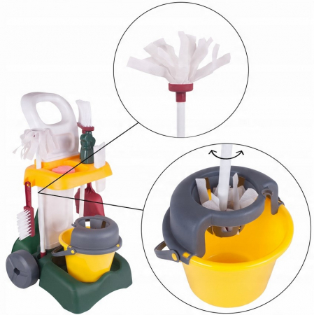 Set de curățenie pentru copii – cu accesorii realiste [7]