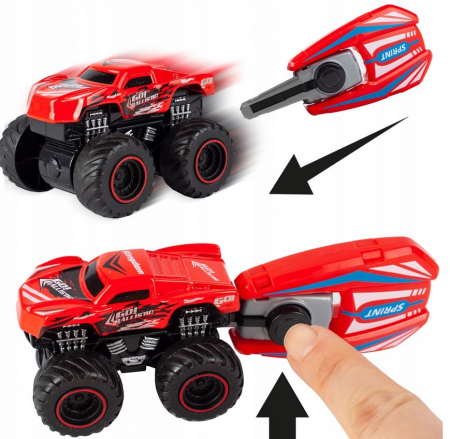 Set de curse cu mașinuțe metalice și lansatoare [6]