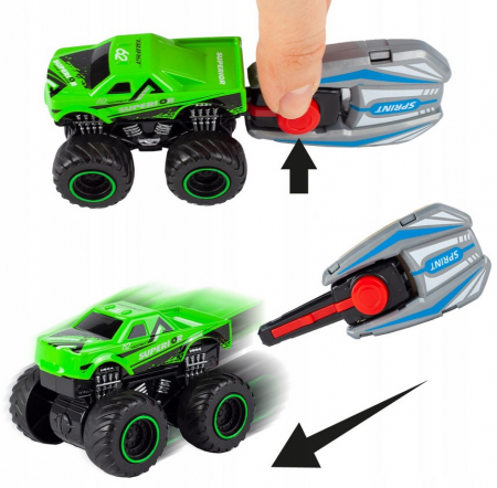 Set de curse cu mașinuțe metalice și lansatoare [8]