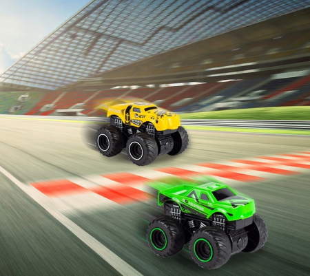 Set de curse cu mașinuțe metalice și lansatoare [3]