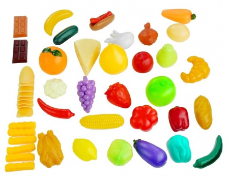 Set de joacă – Alimente într-un borcan recipient - 50 de piese [3]