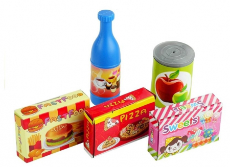 Set de joacă – Alimente într-un borcan recipient - 50 de piese [4]