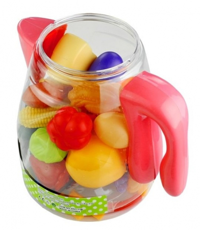 Set de joacă – Alimente într-un borcan recipient - 50 de piese [2]