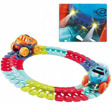 Set DIY – Pista de tren cu 138 de piese [7]