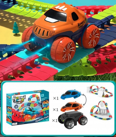 Set DIY – Pista de tren cu 138 de piese [6]