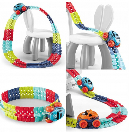 Set DIY – Pista de tren cu 138 de piese [2]