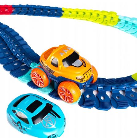 Set DIY – Pista de tren cu 138 de piese [5]