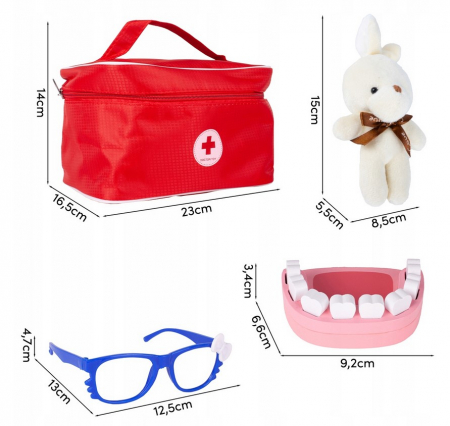 Set mic doctor - trusă medicală pentru copii în valiză [2]
