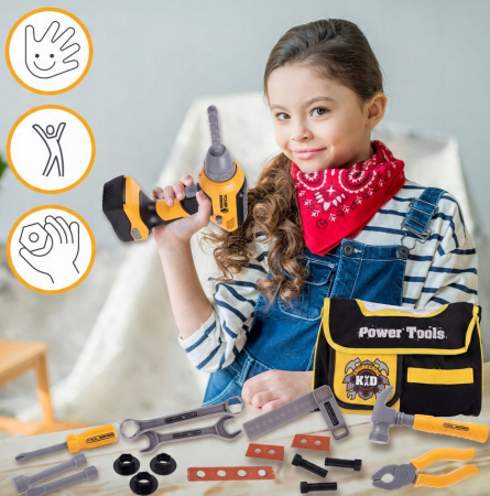 Set Micul Meșter – Trusă cu Unelte în Geantă [4]