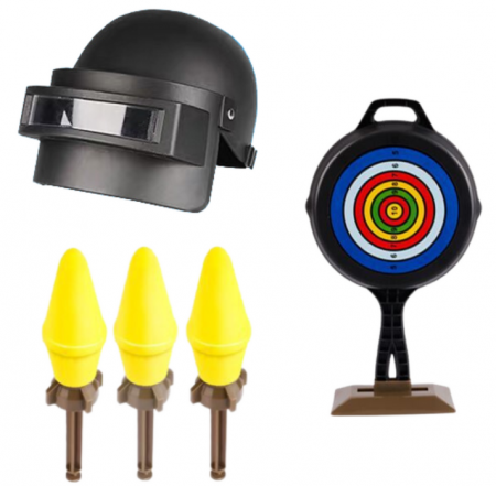 Set Militar cu Bazooka RPG, Cască Tracza și Gloanțe din Spumă [3]