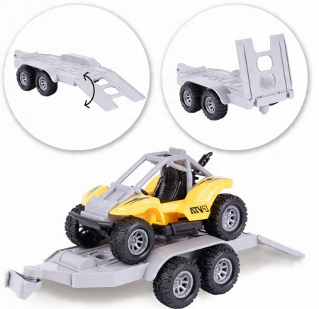 Set Poliție – Quad și Mașină 1:16 [7]