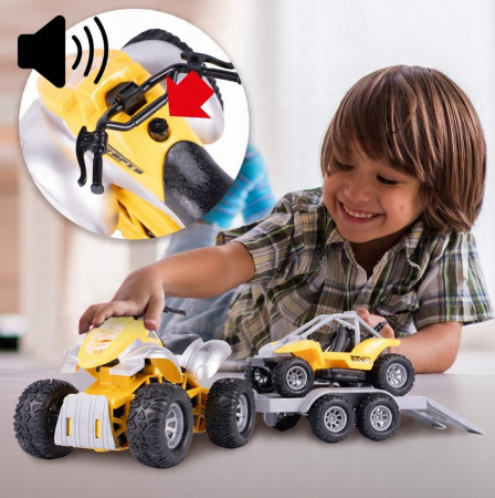 Set Poliție – Quad și Mașină 1:16 [8]