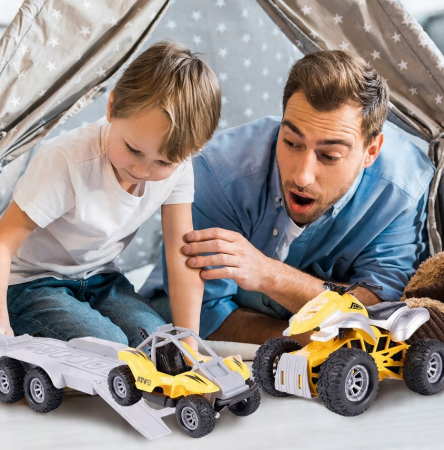 Set Poliție – Quad și Mașină 1:16 [5]