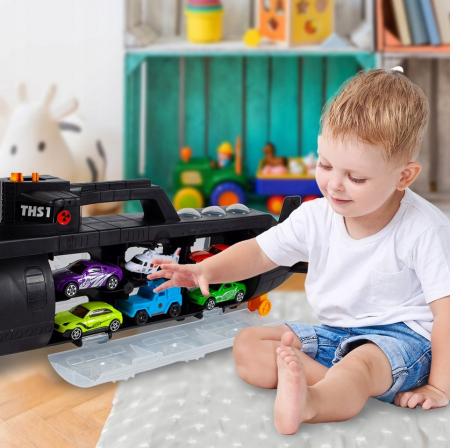 Set Submarin cu Elicopter și 5 Mașinuțe Nautilus [8]