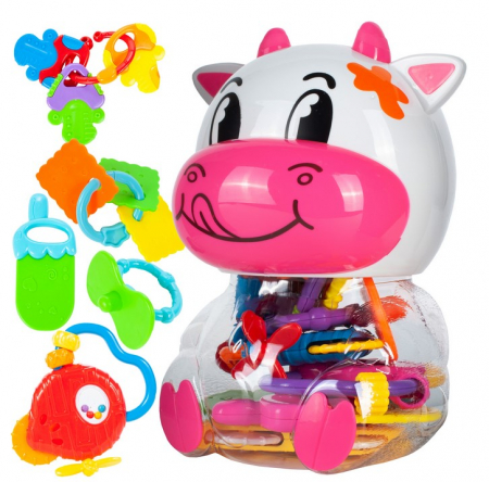 Jucarii - Set Zornăitoare pentru Bebeluşi – Cutie Fudge