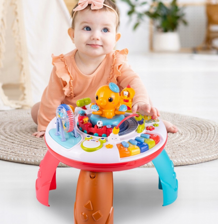 Stolik Interactiv pentru Copii – Țestoasa, Ciuchcia și Pian [2]