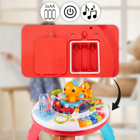 Stolik Interactiv pentru Copii – Țestoasa, Ciuchcia și Pian [7]