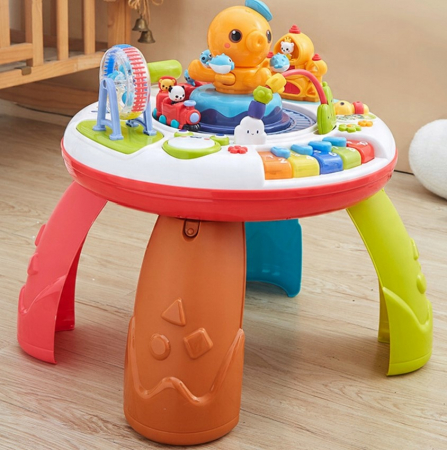 Stolik Interactiv pentru Copii – Țestoasa, Ciuchcia și Pian [4]