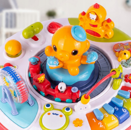 Stolik Interactiv pentru Copii – Țestoasa, Ciuchcia și Pian [6]