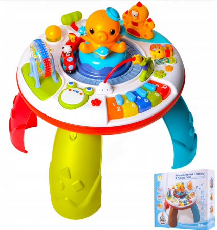 Jucarii educationale - Stolik Interactiv pentru Copii – Țestoasa, Ciuchcia și Pian