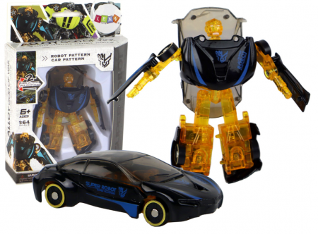 Roboti - Super Robot Car 2în1 Transformare Scară 1:64
