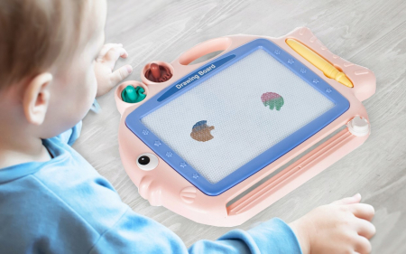 Tablă Magnetică de Desenat cu Ștampile [3]