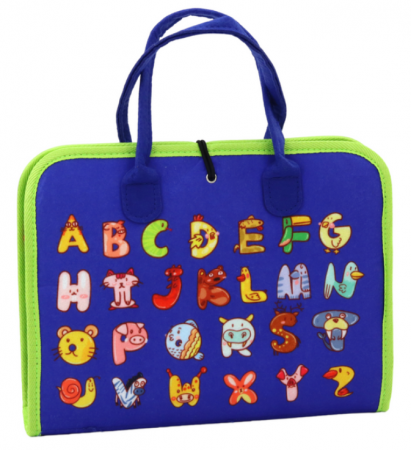 Tablă Senzo-Motrică din Fetru – Educativă, Albastră [3]