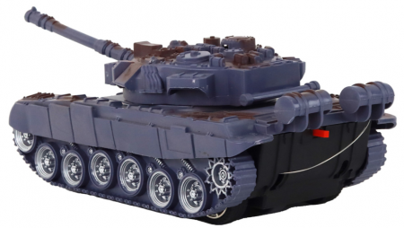 Tanc R/C cu telecomandă – Lumină, Sunet, Albastru Marin, Scară 1:18, 27MHz [2]