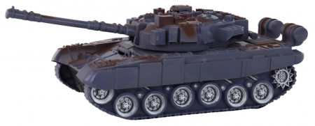 Tanc R/C cu telecomandă – Lumină, Sunet, Albastru Marin, Scară 1:18, 27MHz [1]