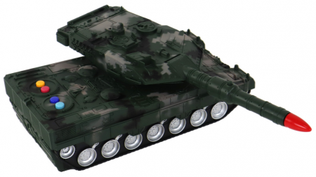 Tanc RC cu Telecomandă 27 MHz Verde [2]