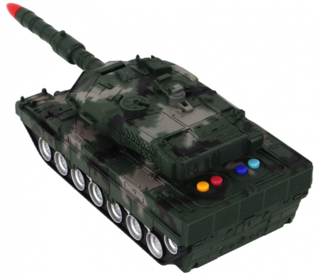 Tanc RC cu Telecomandă 27 MHz Verde [3]