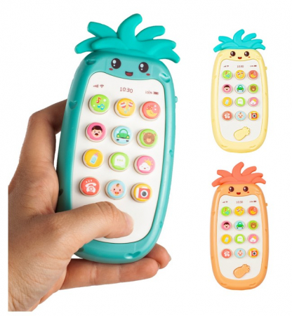 Jucarii - Telefon de Jucărie pentru Copii – Model Ananas