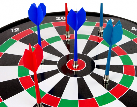 Țintă Darts cu săgeți magnetice – 6 bucăți [2]