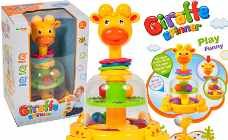 Titirez Girafă – Jucărie Interactivă cu Bile Săltărețe [6]