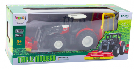 Tractor Agricol RC cu Telecomandă 2.4G și Cositoare de Iarbă [3]