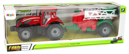 Tractor de Fermă cu Pulverizator Roșu [5]