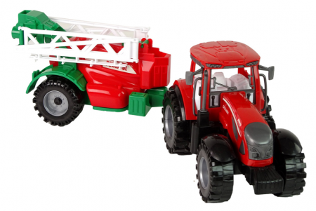 Tractor de Fermă cu Pulverizator Roșu [3]
