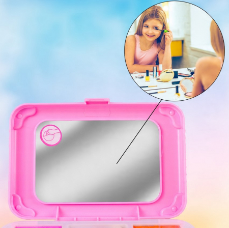 Trusă de Machiaj în Valiză pe Roți – 21 Piese [5]