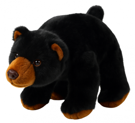 Jucarii de plus - Ursuleț de pluș negru 28 cm
