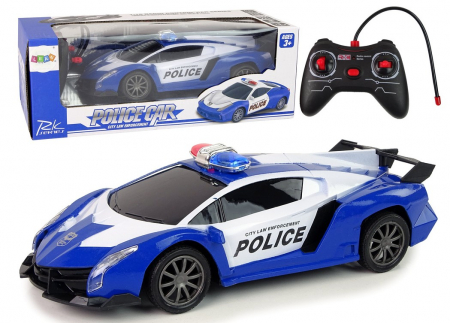 Vehicul de Poliție 1:16 cu Lumini LED Control de la distanță [4]