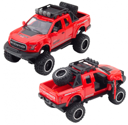 Vehicul off-road Raptor cu uși care se deschid, lumini și sunete, mix. [3]