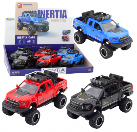 Masini si motociclete - Vehicul off-road Raptor cu uși care se deschid, lumini și sunete, mix.