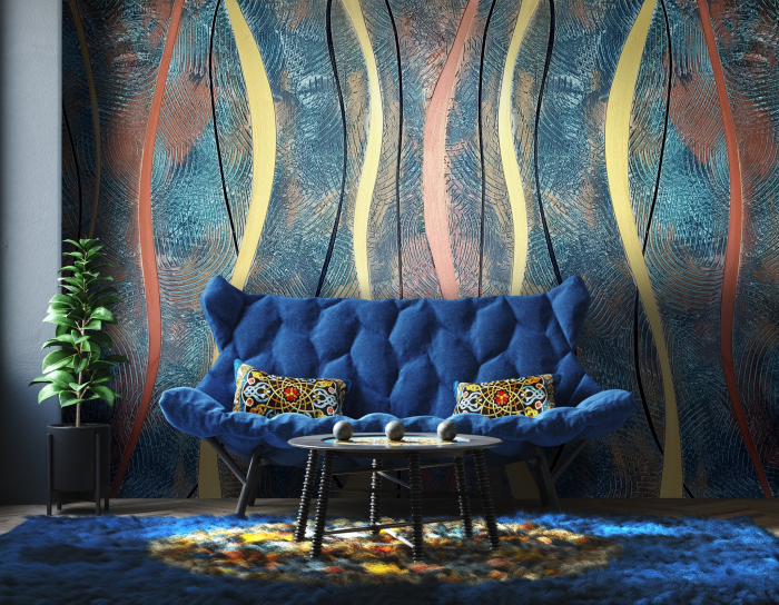 Vopsea decorativă cu efect de ruginǎ [3]