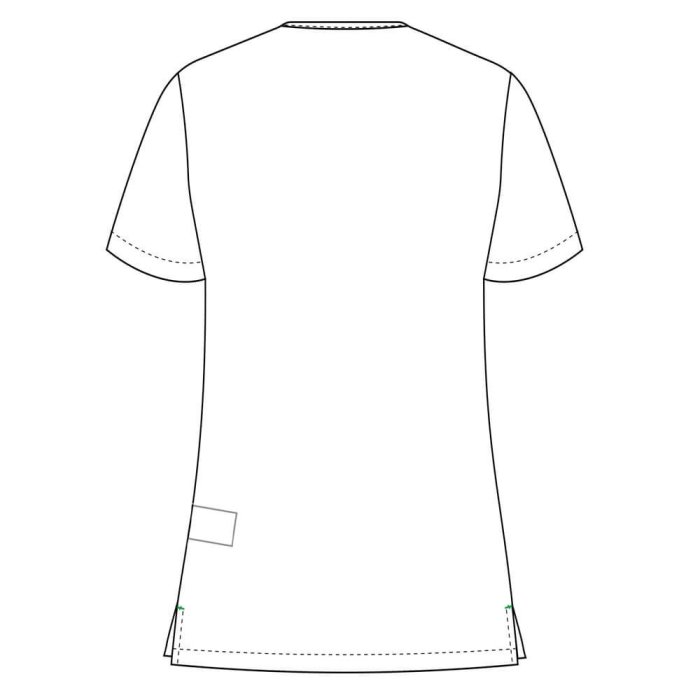 Bluza medicala unisex Lotus Flex stretch - Aqua [4]