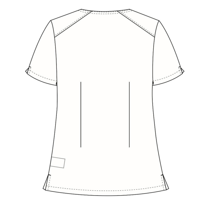 Bluza medicala unisex Lotus Flex stretch - Albastru Ciel [7]