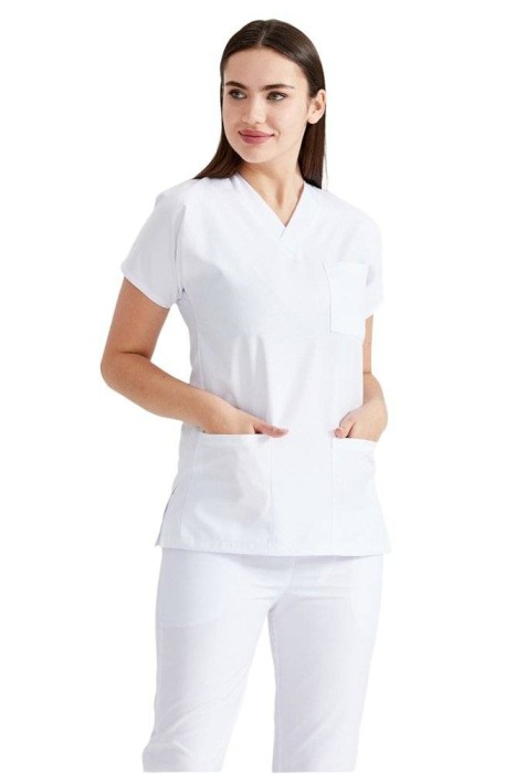 Costum medical unisex alb [3]