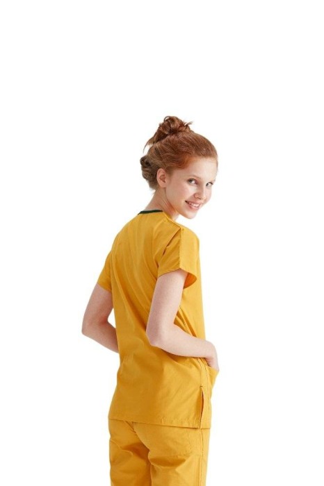 Costum medical unisex galben [4]