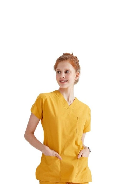 Costum medical unisex galben [3]